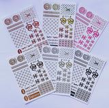 Multiple Designer Logo - Pink