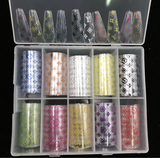 Nail Foil - Designer Logos Multi Color